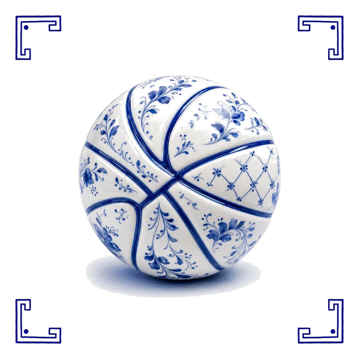 Basketball – Delft blue tile