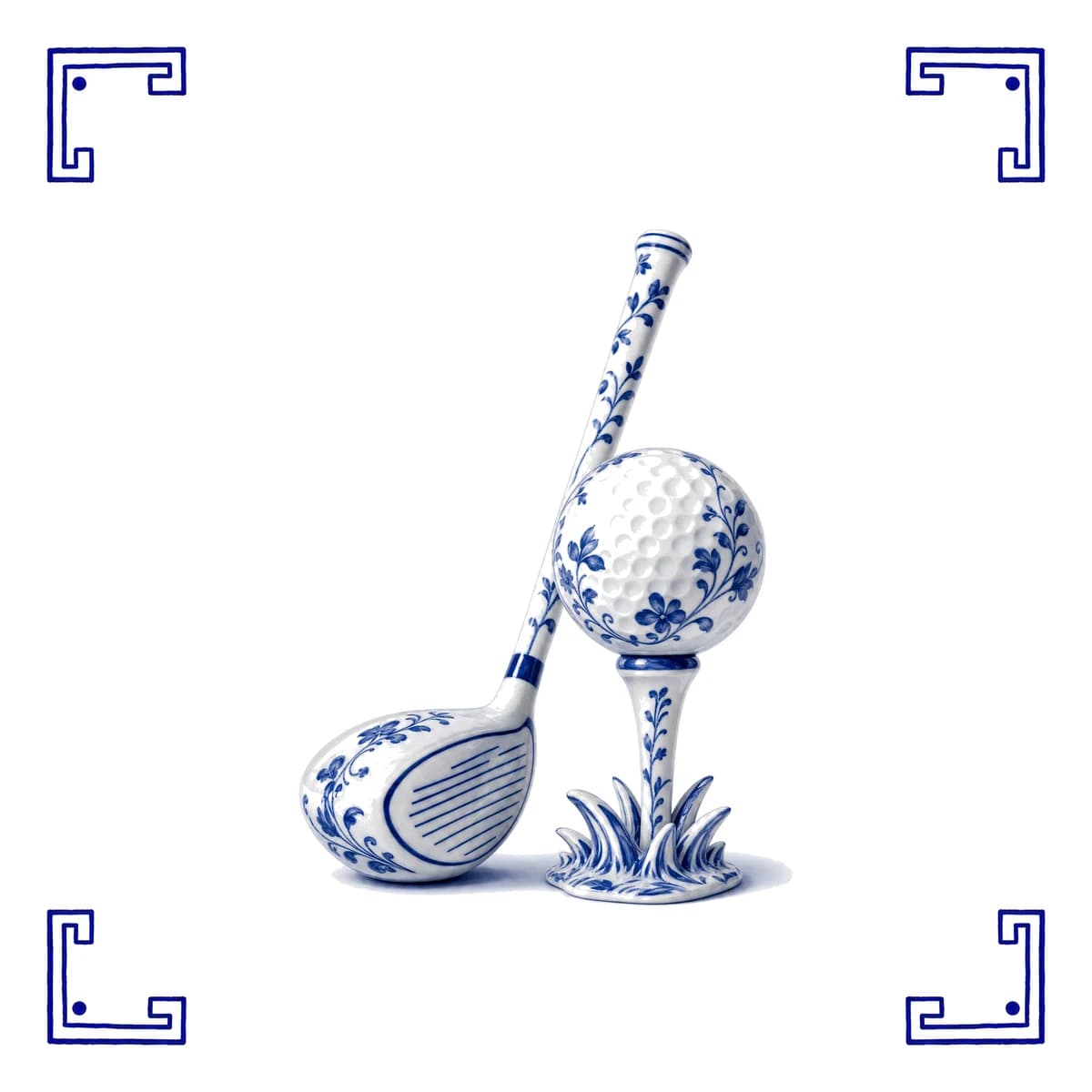 Golf – Delft blue tile