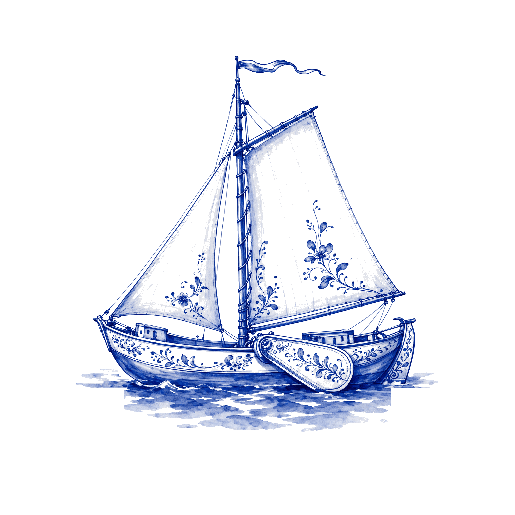 Dutch sailing barge